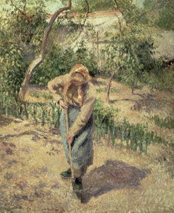 Mulher cavando em um pomar, 1882